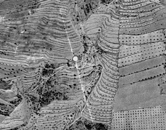 Caseta Blanca, zona en 1956